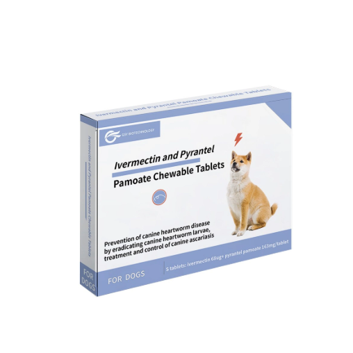 Ivermectin and Pyrantel Pamoate Chewable Tablets